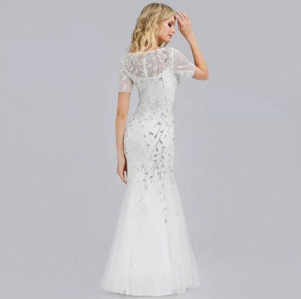 Elegant Ever-pretty tulle evening wedding party dress | EdleessFashion