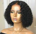 Women's Short Curly Dark Wavy Hair