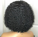 Women's Short Curly Dark Wavy Hair