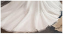 Wedding Dress Classic Off White Long Sleeve With Train | EdleessFashion