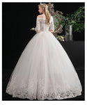 New Wedding Dress with Luxurious Lace | EdleessFashion