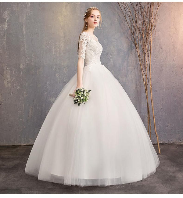 Sexy New Arrival Full Sleeve Beautiful Princess Ball Gown | EdleessFashion