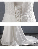 Mermaid Wedding Dress Luxury with Court Train | EdleessFashion